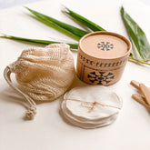 MyOnearth Bamboo Reusable Makeup Removal Wipes (Pack of 10)